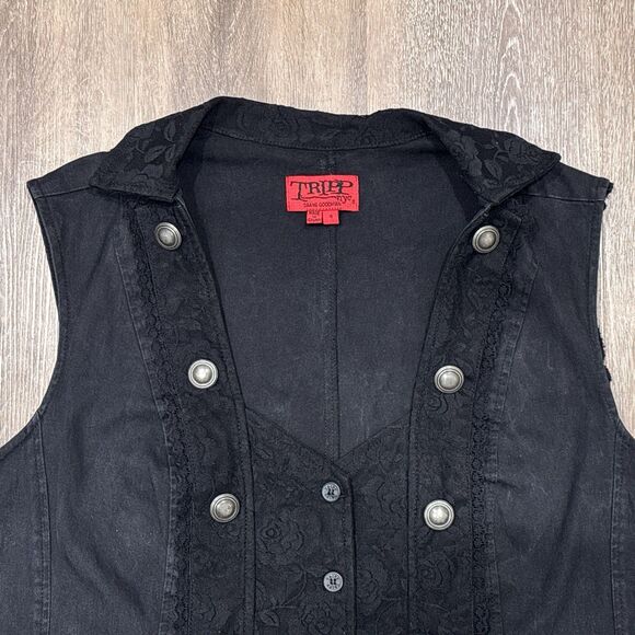 Tripp NYC Vest Womens 4 4X - Picture 2 of 15